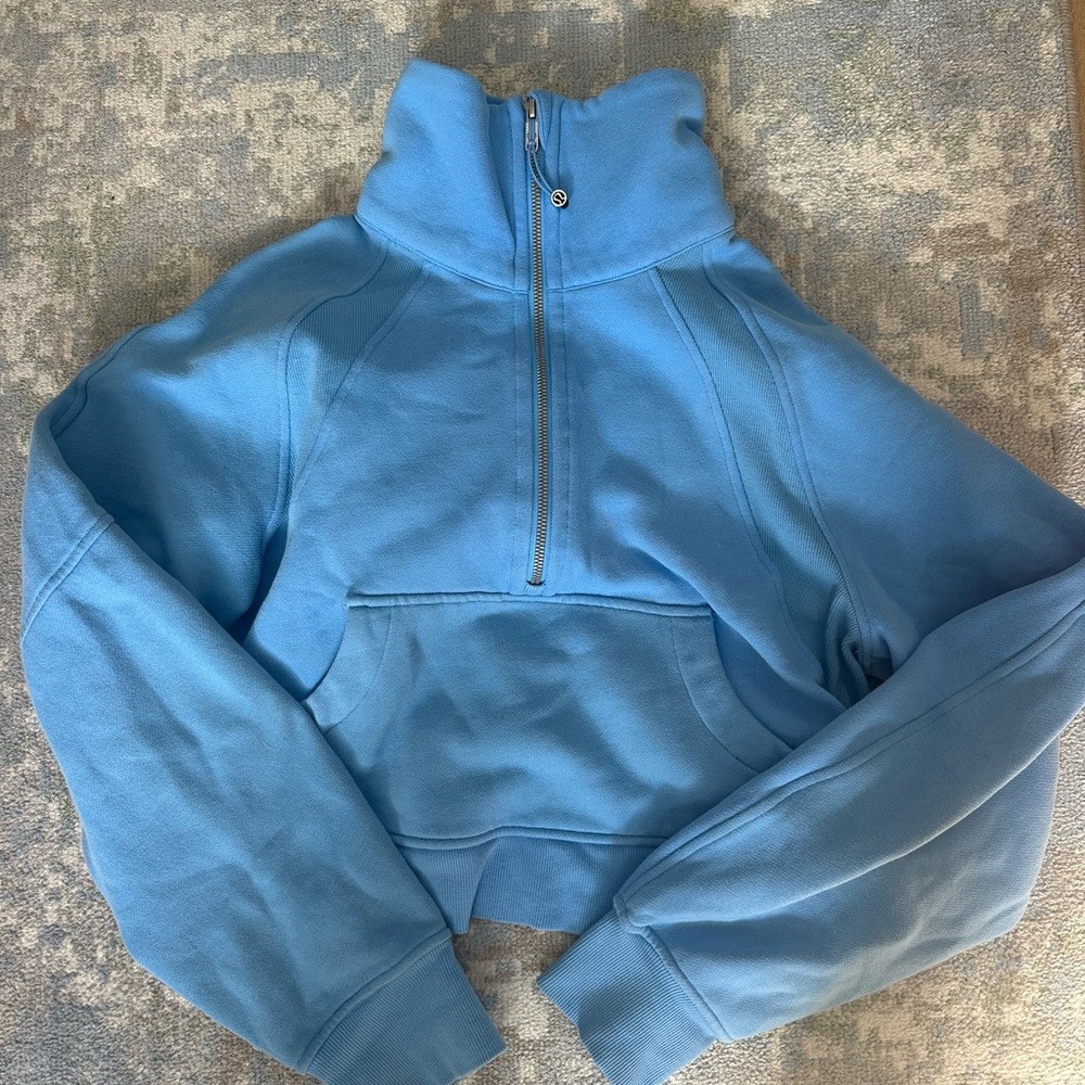 Lululemon Cropped Scuba Half-Zip XS/S